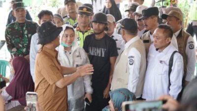 Demi keselamatan 532 jiwa, pemprov jateng warga terdampak tanah gerak di Sirampog Brebes.