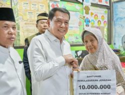 Bupati Tangerang Bersama BAZNAS Serahkan ZIS Sebesar Rp. 126 Juta untuk 252 Penerima Manfaat