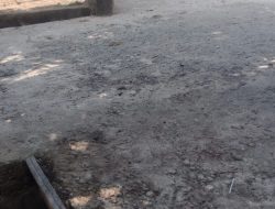 Jalan Dana Desa Hutabangun Jae Baru Dibangun Sudah Hancur, Warga Curigai Kualitas
