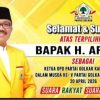 H. ARHAWI TERPILIH KEMBALI MENJADI NAHKODA DPD PARTAI GOLKAR KABUPATEN WAKATOBI