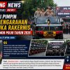 Kapolri Pimpin Apel dan Buka Rakernis Korps Brimob Polri Tahun 2026