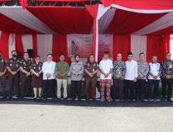 Kapolres Metro Bekasi Hadiri Pemusnahan Barang Bukti Hasil Kerja Keras Aparat Penegak Hukum Yang Sudah Berkekuatan Hukum Tetap