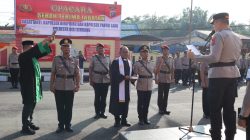 Kapolresta Deli Serdang Lantik dan Serahkan Jabatan Kasat Tahti serta Dua Kapolsek